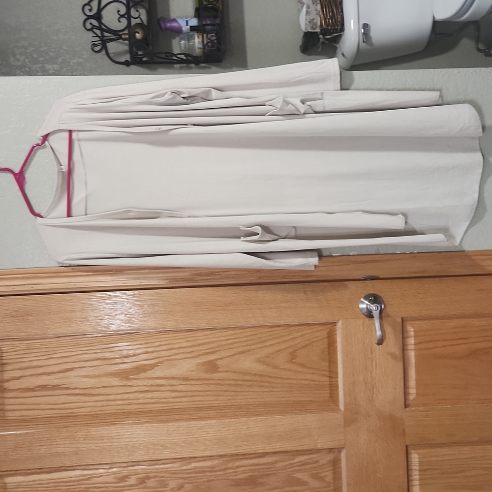Long Cream Duster